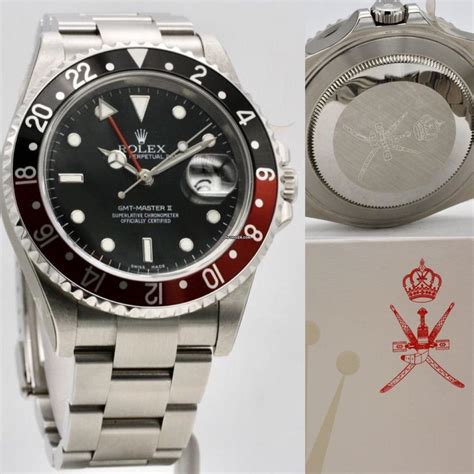 rolex gmt master 2 sultano oman|sultan of oman watches.